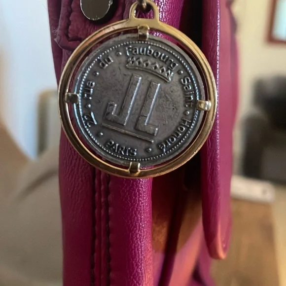 Lanvin Small Pink Leather Silver Chain Shoulder Handbag - Picture 4 of 11